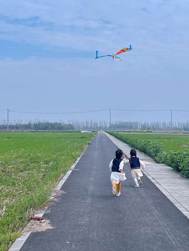 在這個有風的季節,去一次崇明島吧吧! 在這個有風的季節,去一次崇明島吧吧!