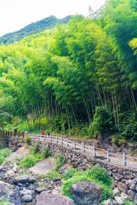 磐安花溪一幅流動的畫卷