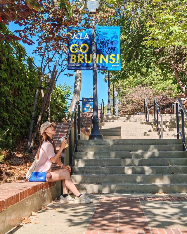 加州大學洛杉磯分校UCLA，不愧是夢中情校