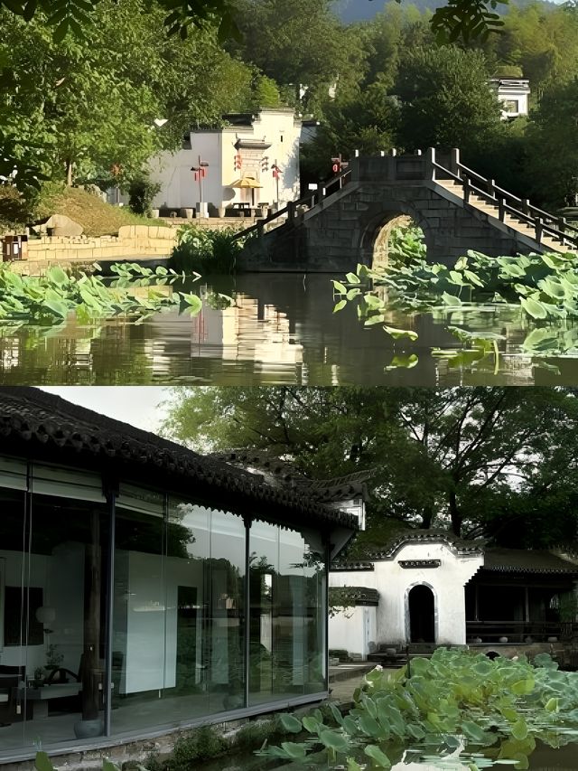 住進徽州荷畔最美徽宅酒店|黃山·澍德堂酒店