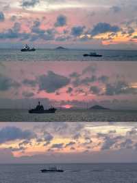 桂山島兩天一夜旅遊攻略看日落吹海風