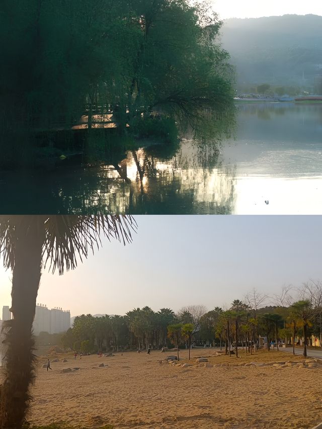 Check-in at Kongmu River Wetland Park for a 10-kilometer journey 📍