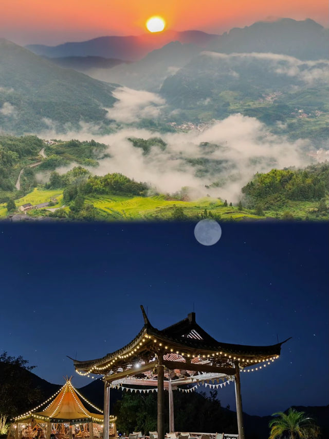 麗水雲和梯田歸野雲海營地 |。