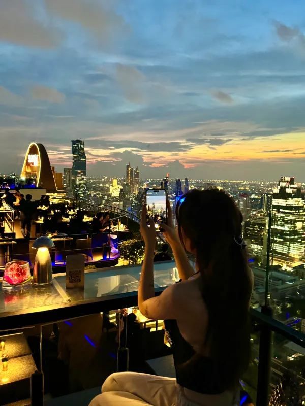 Explore Bangkok's Famous Rooftop Bar: Moon Bar