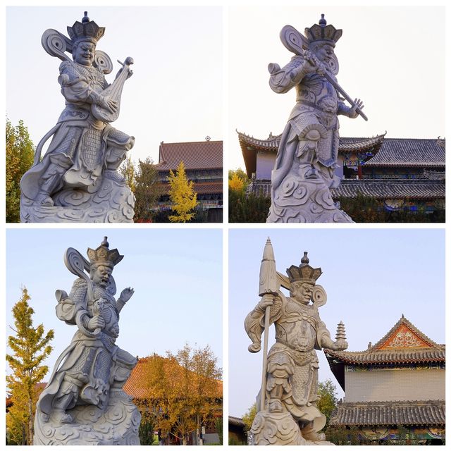 壯觀的佛教建築群，令人驚嘆。