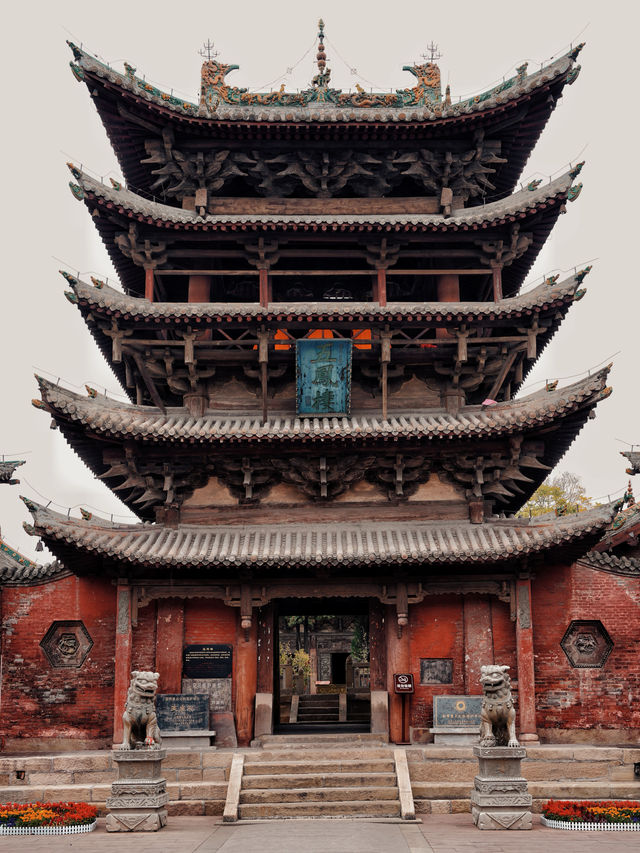 山西長治五鳳樓，難得一見的高等級古建築。