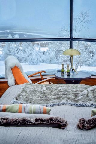 Stay in a Glass Hotel in Finland and Enter a Winter Wonderland
