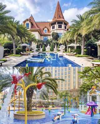 Who knows! The European Castle Hotel on Hainan's Ocean Flower Island is so much fun!