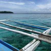 Pinkywhite Beach and Blue oceanicwater