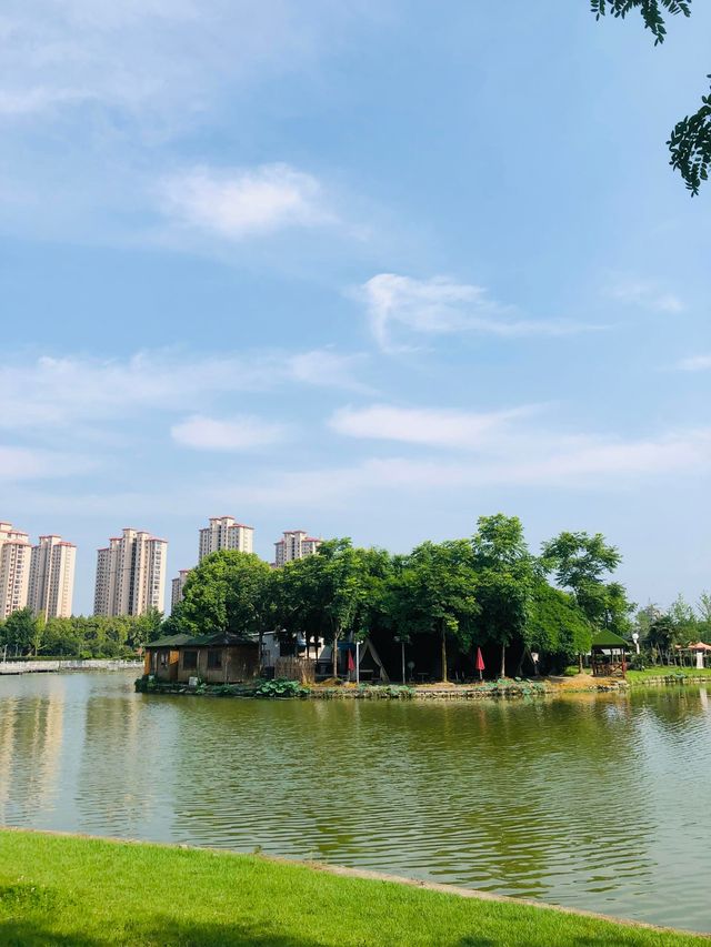 湖北省曹禺公園‖吸氧好去處