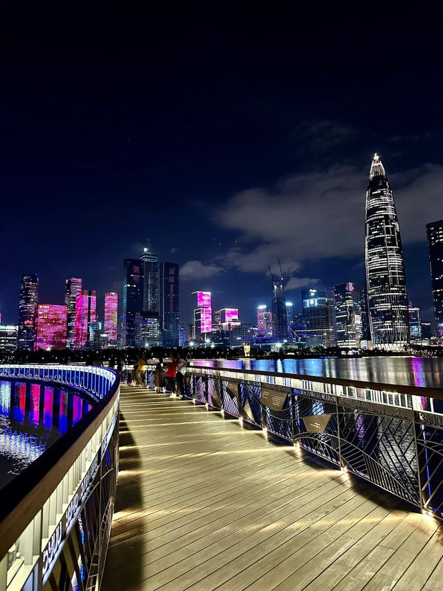 深圳人才公園，超級愜意的現代城市公園✨