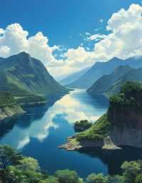 鑲嵌在阿里山間的碧玉