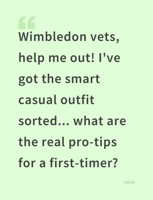 Wimbledon Questions!
