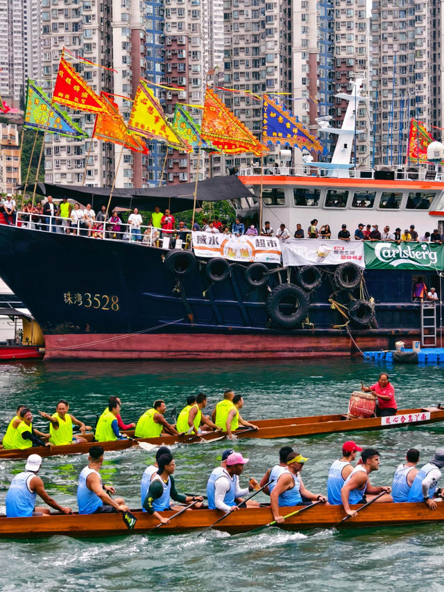 香港仔龍舟大賽｜端午必衝速度與激情盛宴🛶🔥