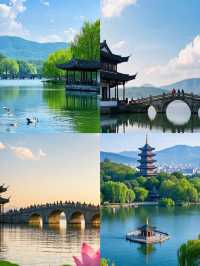西湖真係好靚，諗起你嘅風，吹到西湖，莫名咁難過