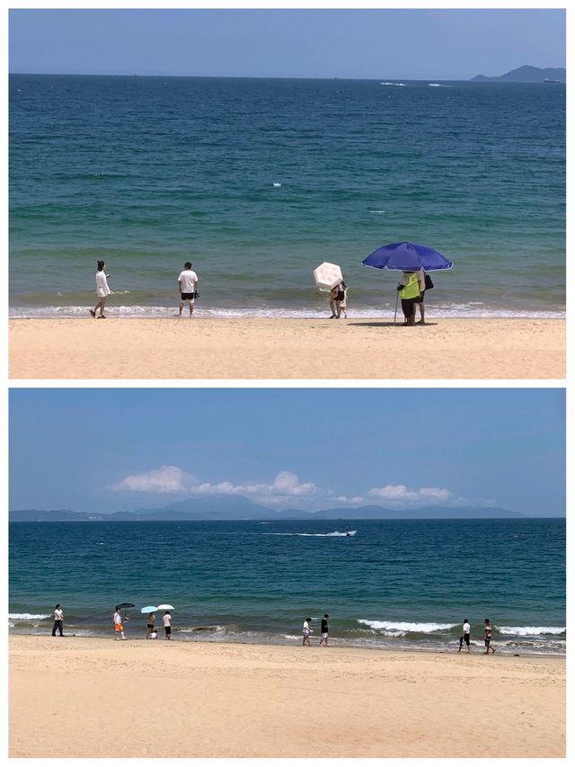 大梅沙海濱公園超靚，但真心唔建議8月去，因為........
