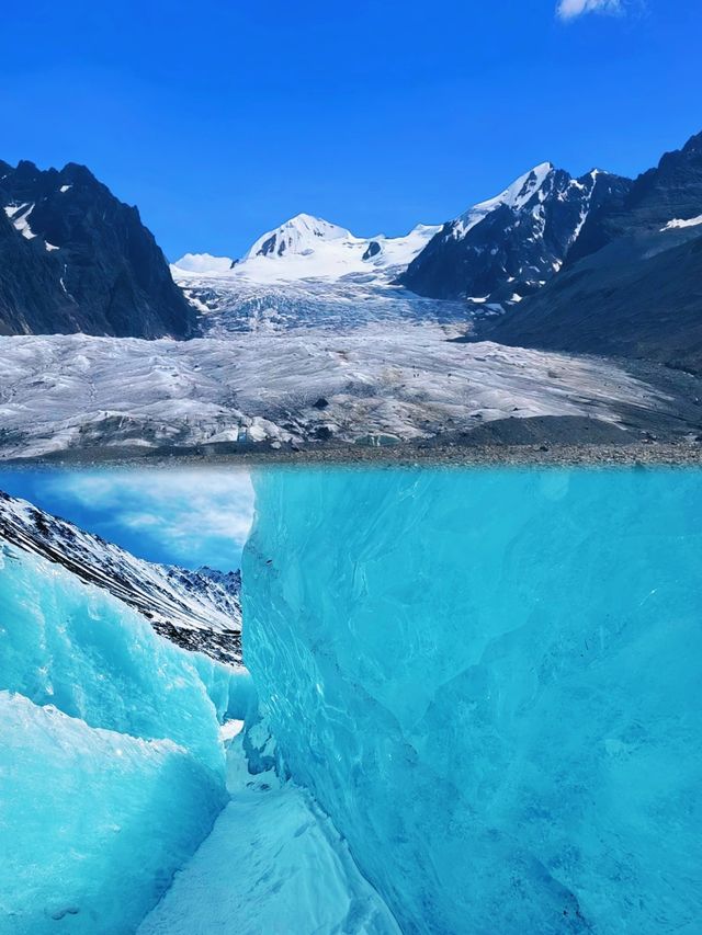 奔赴仁龍巴，在冰川腳下與雪山對視