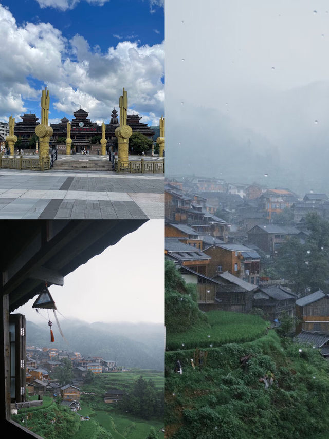 肇興侗寨已回，真不建議8月去，因為真的太香了
