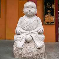 Beautiful Stone Buddhas in Qibao Temple 🗿🙏