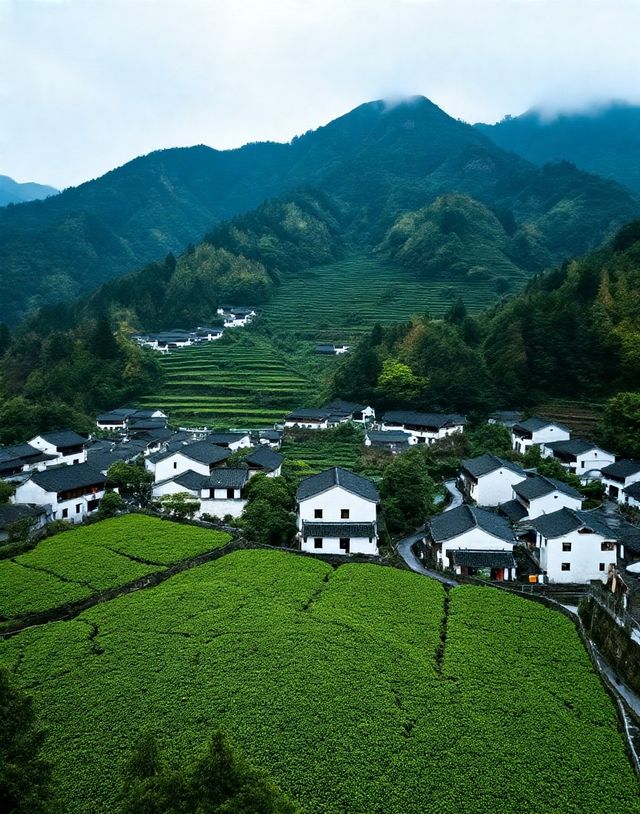 龍井村-茶鄉第一村|梯田茶園錯落有致，群山環抱間茶香彌漫