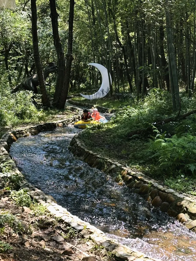 南京1h，在森林裡漂流、避暑、玩水