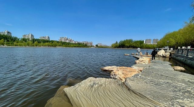 長春伊通河，藏不住的秋日童話 #長春伊通河秋季  長春伊通河，藏不住的秋日童話  家人們誰懂啊！