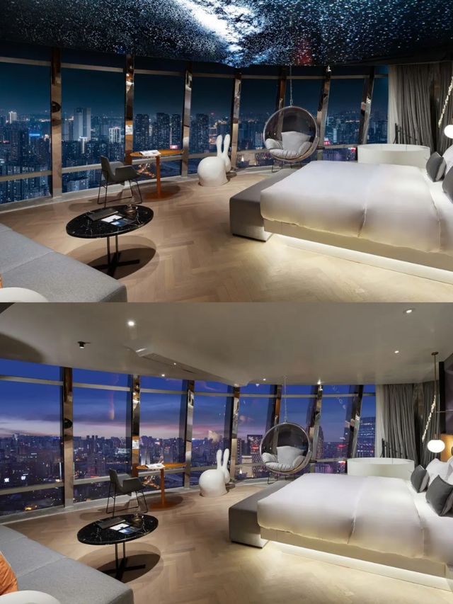 成都高空酒店天花板ISEYA世野絕絕子！