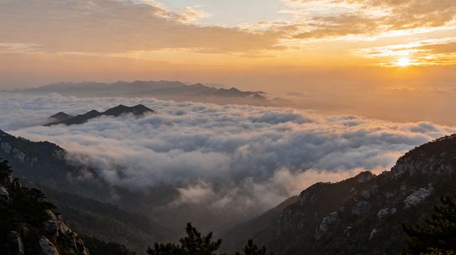 絕美廬山日落觀賞點