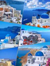 希臘聖托里尼藍白夢境 落日香檳浪漫打卡攻略