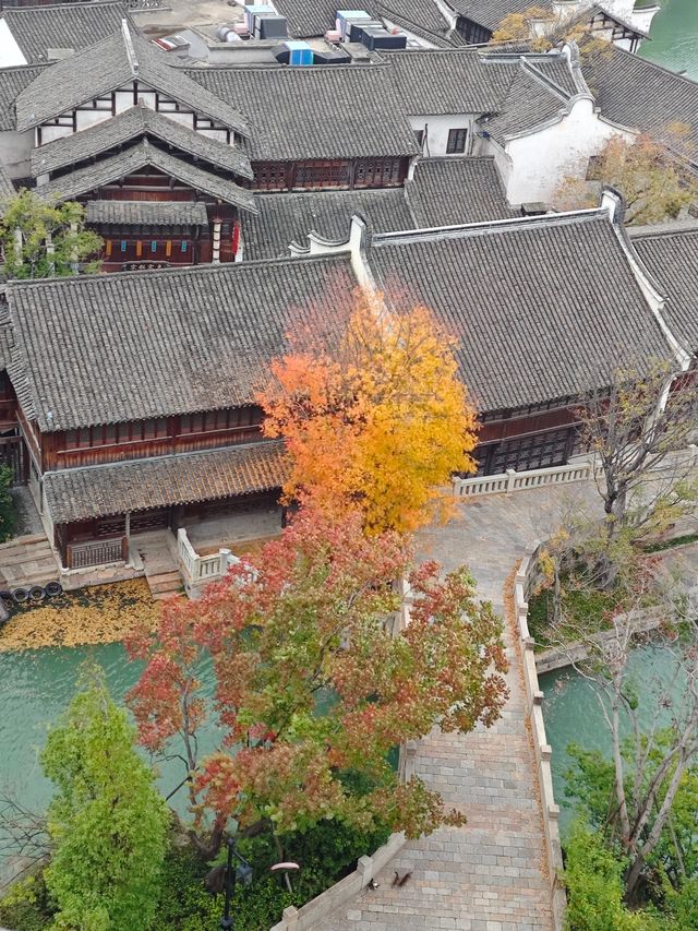 古鎮晨寐，塔上獨醒！