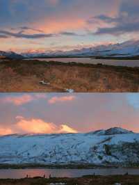 成都打工人的週末，看了一場最美的日照金山