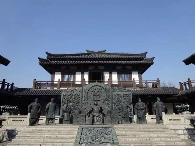 項王故里(The Ancestral Home of Xiang Wang),別稱為梧桐巷,位於江蘇 項王故里(The Ancestral Home of Xiang Wang),別稱為梧桐巷,位於江蘇