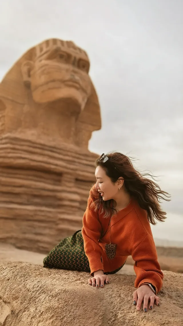 敦煌沙漠驚現「小埃及」！金字塔旁拍出異域風情