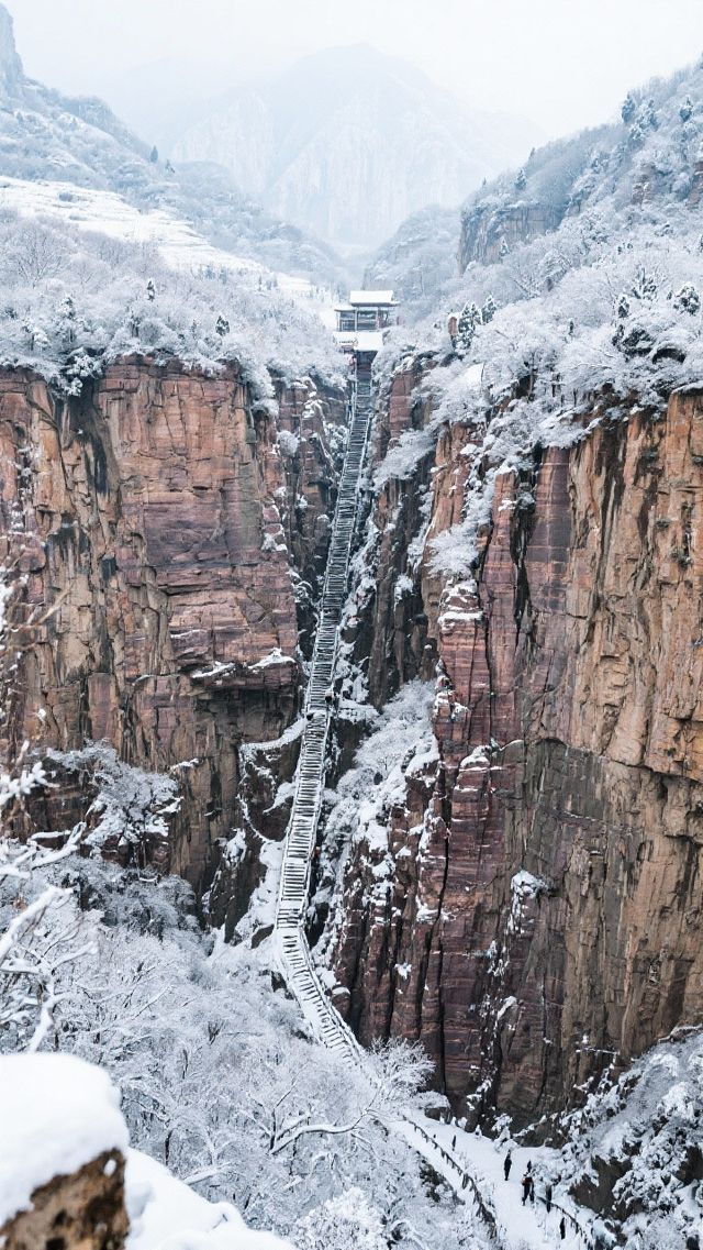 冬日郭亮|雪封太行時,我聽見石頭在呼吸! 冬日郭亮|雪封太行時,我聽見石頭在呼吸!