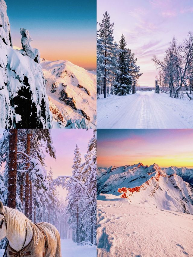 “長白山已回，12月真的不建議去，因為實在是…太美了！”