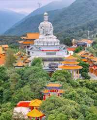 東莞樟木頭觀音山全攻略祈福吸氧+地道美食,親測好逛不踩雷