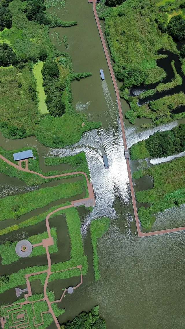 航拍——德清下渚湖 航拍——德清下渚湖