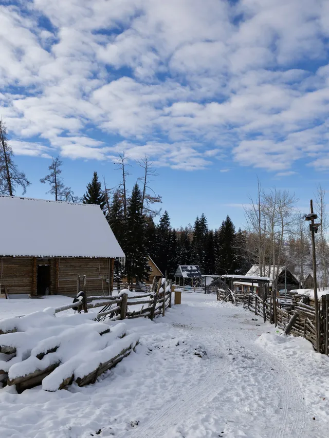 冬天的阿勒泰,真是去了還想去的地方~ 冬天的阿勒泰,真是去了還想去的地方~