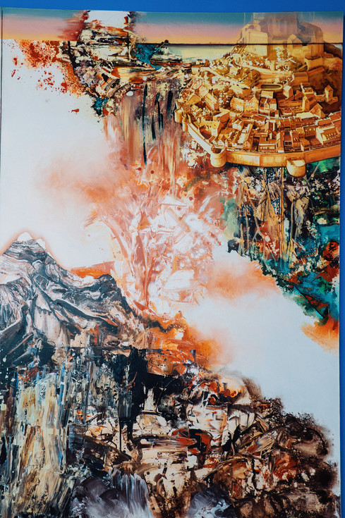 帝都の新しい展覧会｜一枚の絵画から宇宙エネルギーフィールドへの扉を