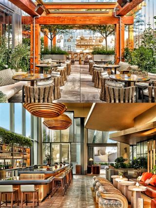 Conrad Los Angeles: an enchanting urban cloud art gallery