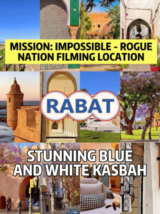 Tom Cruise’s pick! The filming location of Mission: Impossible 5, this blue-and-white ancient fortress has become legendary