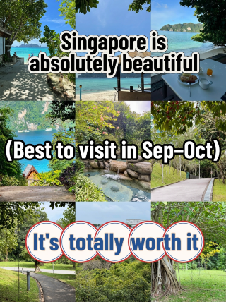 Singapore is stunning and perfect for a September–October trip—you'll be glad you went!
