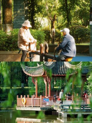 สวนสาธารณะอ๋าวเฟิง เมืองเซวียนเฉิง｜พื้นที่เก็บงำความทรงจำอันแสนอบอุ่นของคนท้องถิ่น