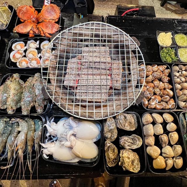 Buffet will never hurt you - บุฟเฟ่ต์ทะเลเผา