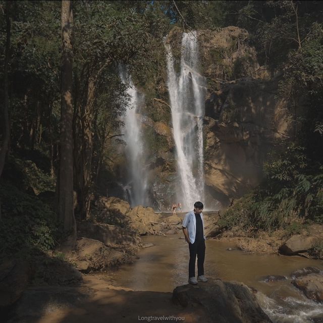 น้ำตกหมอกฟ้า เชียงใหม่🌿