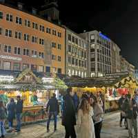 Christmas Market At Marienplatz
