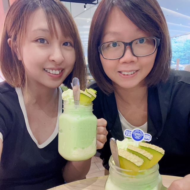 期間限定靜崗蜜瓜🍈@hoihoi pancake