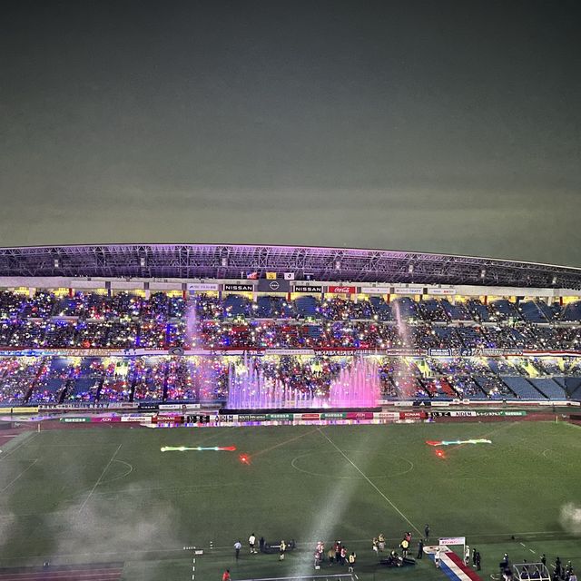 《神奈川》演出がキレイ💫 サッカー観戦⚽️
