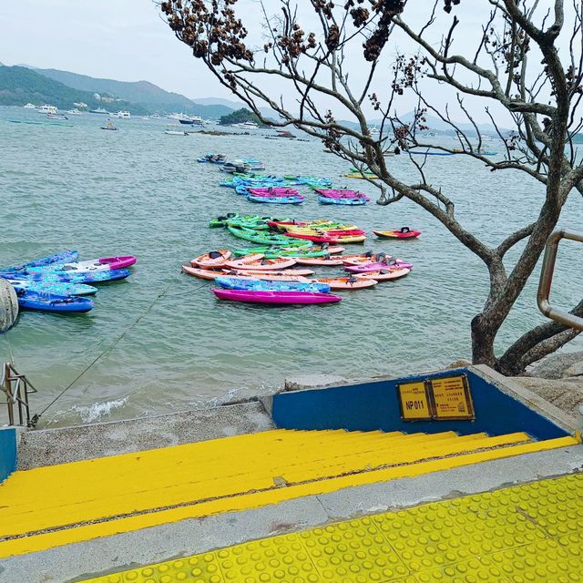 冬天海面，美好的一道風景！