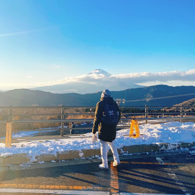 從箱根大涌谷—吃黑色温泉雞蛋 & 觀賞富士山